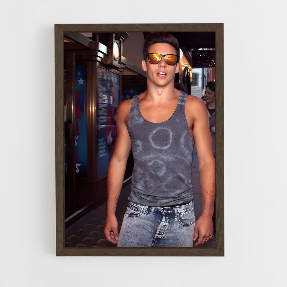 Poster Chris mears – affiche Plongeon au tremplin (vue 5)
